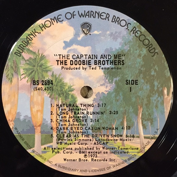 The Doobie Brothers -“The Captain And Me” Vinyl LP - Picture 4 of 5